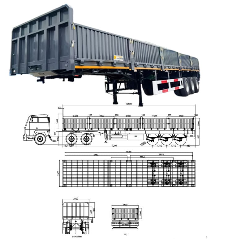Simba Custom Built Drop Side Trailer in Tanzania (2)