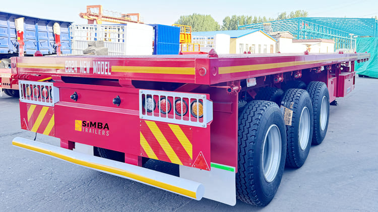 Simba Flatbed Trailer - Simba Trailer Tanzania