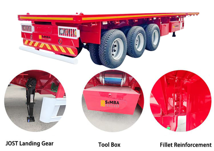 Simba Flatbed Trailer - Simba Trailer Tanzania