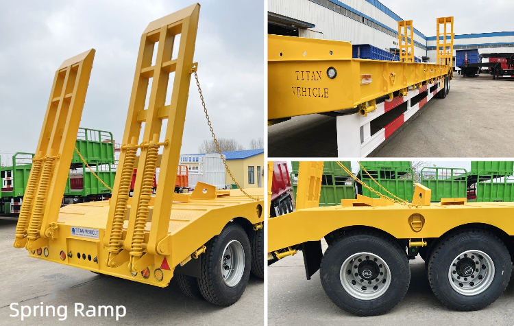 LOW BED SEMI TRAILER