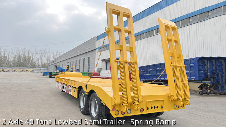 low bed trailer