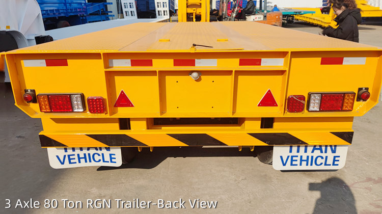 3 Axle 80 Ton RGN Trailer | Lowboy Trailer for Sale in Tanzania