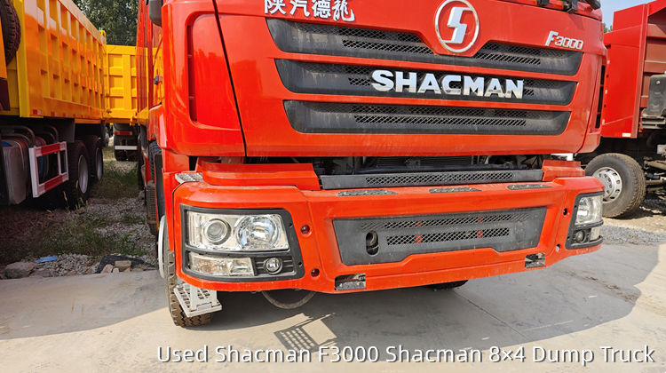 Used Shacman F3000 Shacman 8×4 Dump Truck in Tanzania mtwara