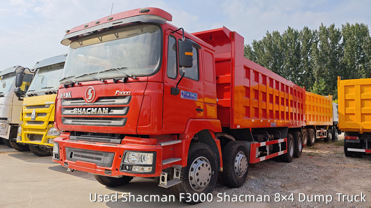 Used Shacman F3000 Shacman 8×4 Dump Truck in Tanzania mtwara