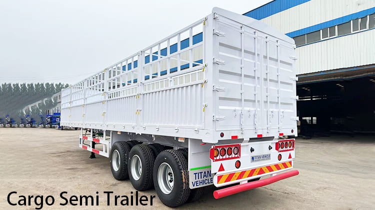3 Axle Cargo Semi Trailers for Sale in Tanzania, Mtwara