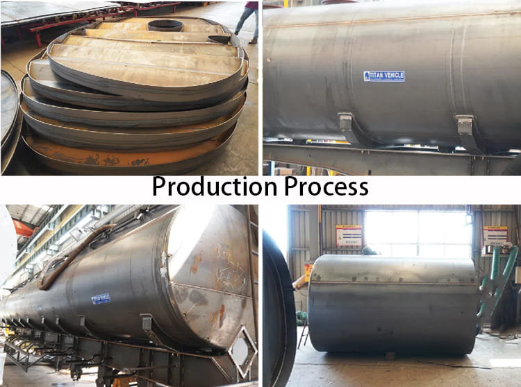 Tri Axle 45000 Liters Oil Tanker Trailers for Sale in Tanzania, Kilwa Kivinje