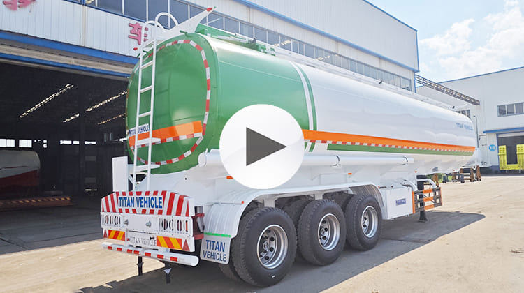 Tri Axle 45000 Liters Oil Tanker Trailers for Sale in Tanzania, kilwa kivinje
