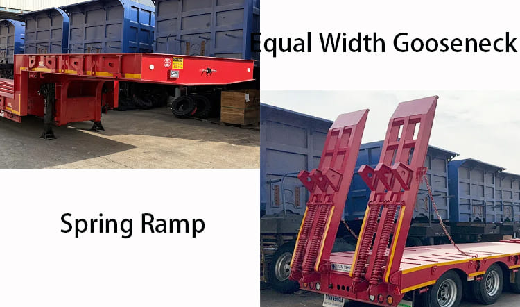 60 Ton Low Bed Trailers for Sale in Tanzania, Mtwara