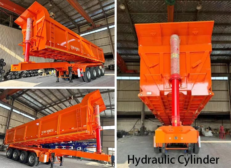 4 Axle Tipper Trailer for Sale in Tanzania, Bagamoyo