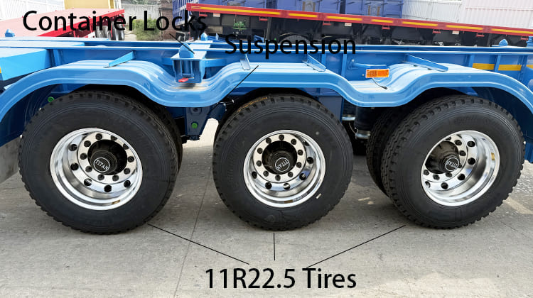 40Ft Skeleton Trailer for Sale in Tanzania, Lindi