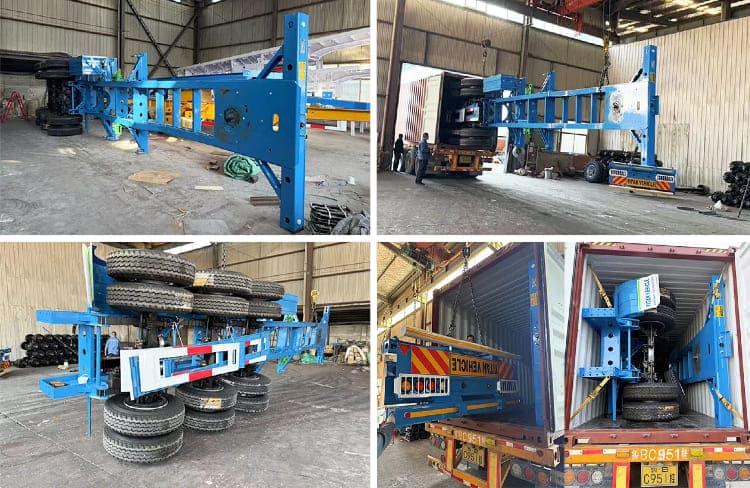 40Ft Skeleton Trailer for Sale in Tanzania, Lindi