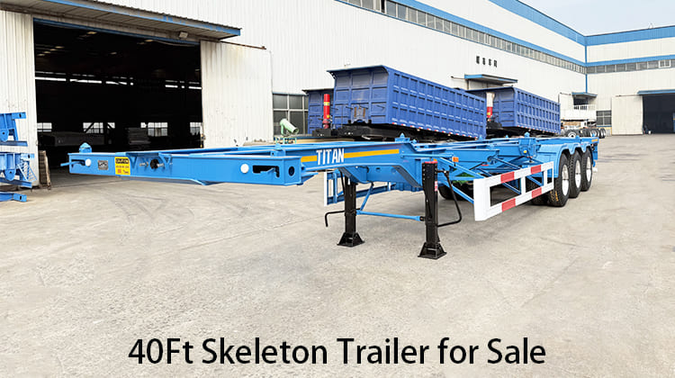 40Ft Skeleton Trailer for Sale in Tanzania, Lindi