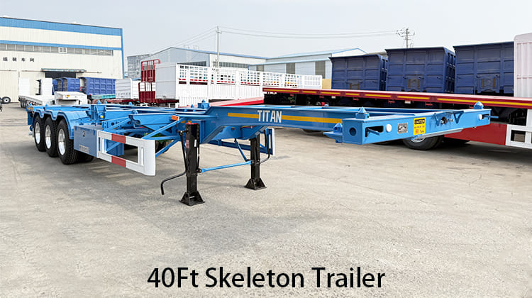 40Ft Skeleton Trailer for Sale in Tanzania, Lindi