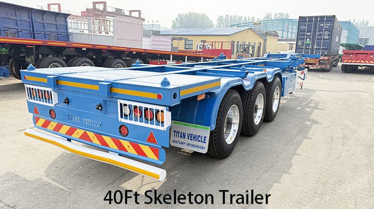 40Ft Skeleton Trailer for Sale in Tanzania, Lindi