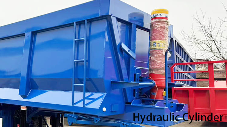 35 CBM Tipper Semi Trailer for Sale in Tanzania, Kilwa Masoko