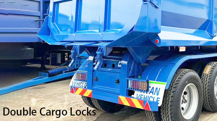 35 CBM Tipper Semi Trailer for Sale in Tanzania, Kilwa Masoko