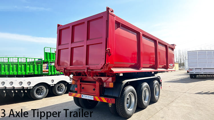 3 Axle Tipper Trailer for Sale in Tanzania, Dar es Salaam