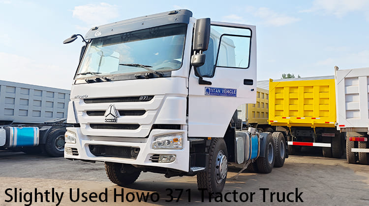 Slightly Used Howo 371 Tractor Truck for Sale in Tanzania, Kilwa Kivinje 