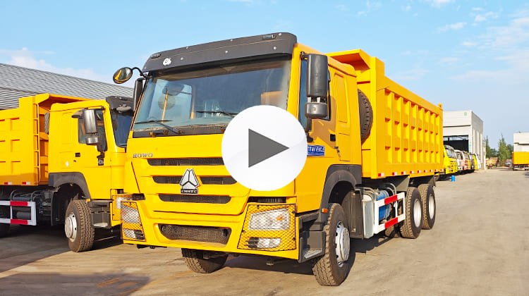 2nd Hand Howo Dump Truck 371 for Sale in Tanzania