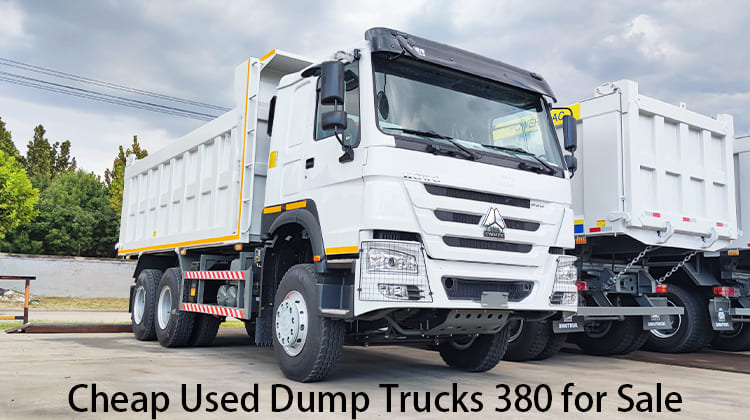 Cheap Used Dump Trucks 380 for Sale in Tanzania, Mtwara
