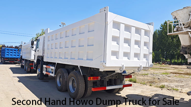 Second Hand Howo Dump Truck 6x4 for Sale in Tanzania, Tanga