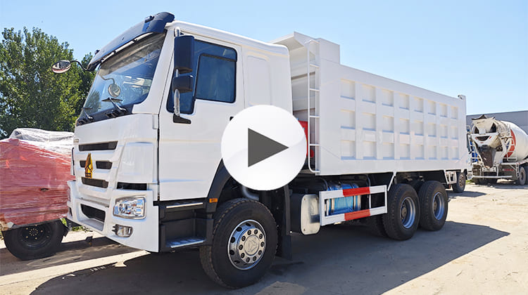 Second Hand Howo Dump Truck 6x4 for Sale in Tanzania, Tanga