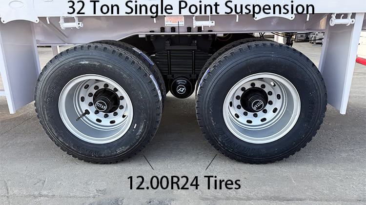 2 Axle Fence Semi Cargo Trailer for Sale in Tanzania, Bagamoyo