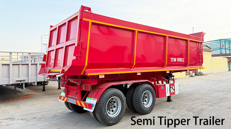 2 Axle Semi Tipper Trailer for Sale in Tanzania, Kilwa Kivinje