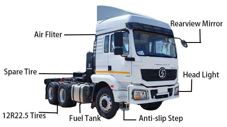 Shacman Truck Used SX4255GU324 | Shacman H3000 Tractor Head for Sale in Tanzania, Bagamoyo