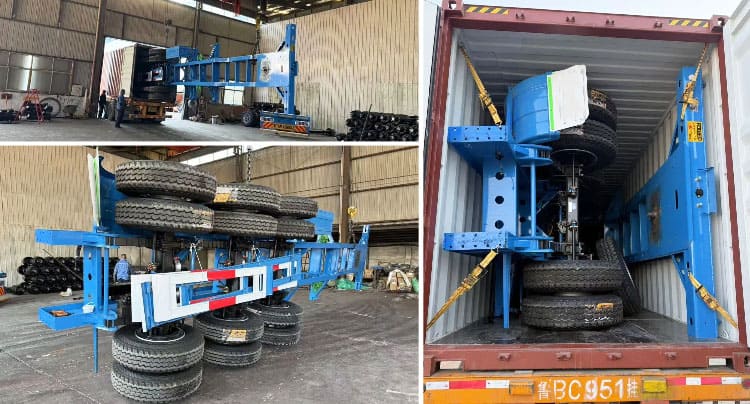 Simba Tri Axle Skeletal Trailer for Sale in Tanzania, Mtwara