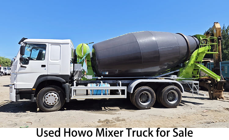 CNHTC 6X4 Used Howo Mixer Truck for Sale in Tanzania, Kilwa Kivinje