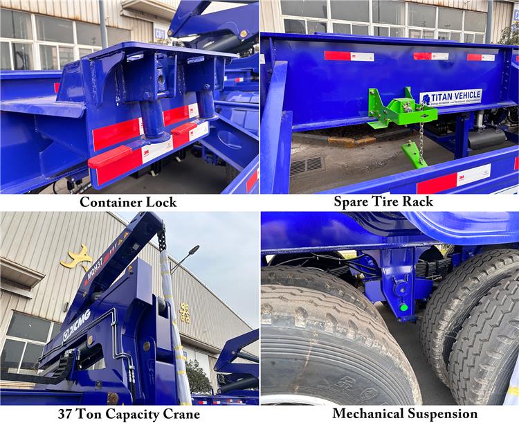40ft Container Side Loader Trailer Price for Sale In Tanzania - Sideloader Container
