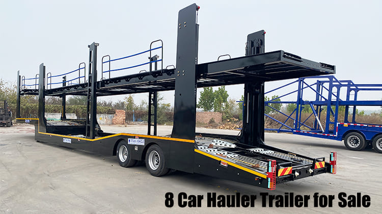2 Axle 8 Car Hauler Trailer for Sale in Tanzania
