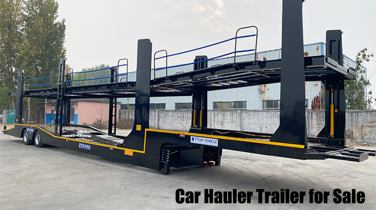2 Axle 8 Car Hauler Trailer for Sale in Tanzania