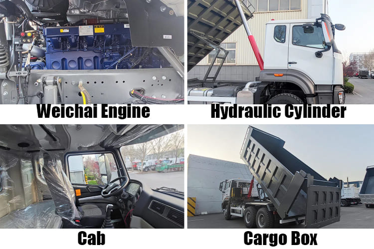 Sinotruk Howo 6x4 10 Wheeler Dump Truck for Sale Price in Tanzania Dar es Salaam
