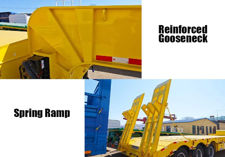 40 Ft Low Bed Semi Trailer for Sale in Tanzania Dar es Salaam
