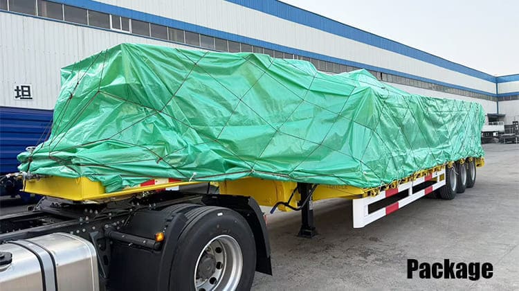 40 Ft Low Bed Semi Trailer for Sale in Tanzania Dar es Salaam