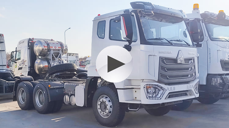 Sinotruk Howo 380 | Sinotruk Howo 6x4 Tractor Truck in Tanzania