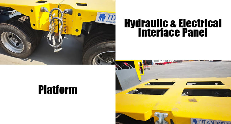 Hydraulic Goldhofer Modular Trailer for Sale in Tanzania