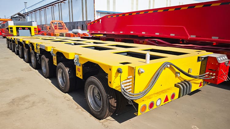 Hydraulic Goldhofer Modular Trailer for Sale in Tanzania