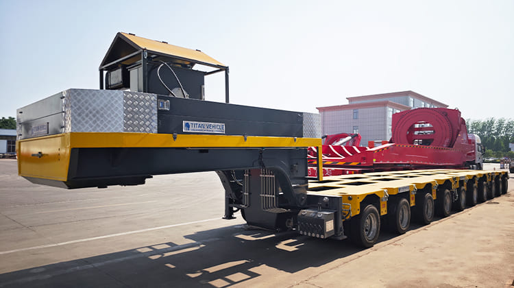 Hydraulic Goldhofer Modular Trailer for Sale in Tanzania