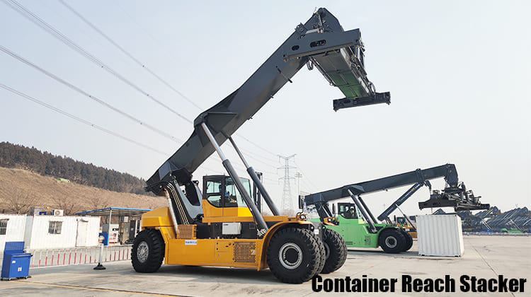 Empty Container Reach Stacker for Sale in Tanzania Dar es Salaam