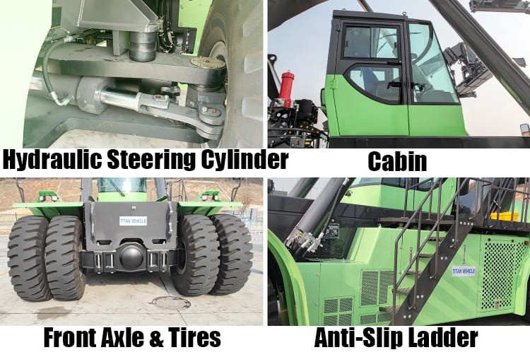 45 Ton Port Spreader Reach Stacker Manufacturers for Sale in Tanzania Dar es Salaam