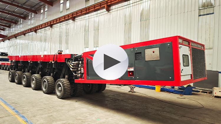 Self Propelled Modular Transporter SPMT Trailer Price for Sale in Brazil
