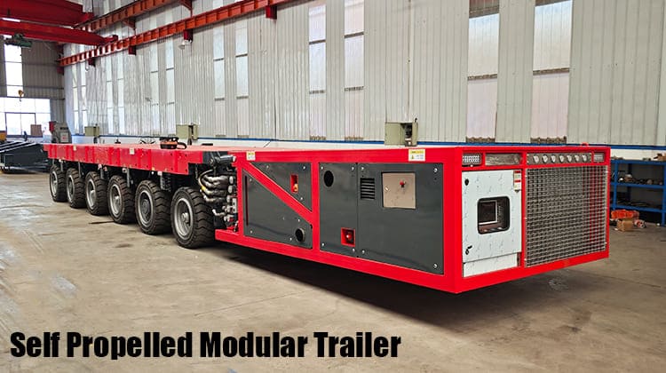 Self Propelled Modular Transporter SPMT Trailer Price for Sale in Brazil