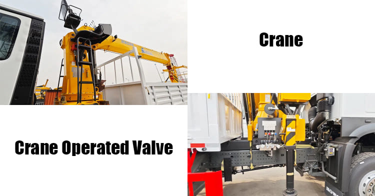 Howo Crane Truck for Sale in Tanzania 