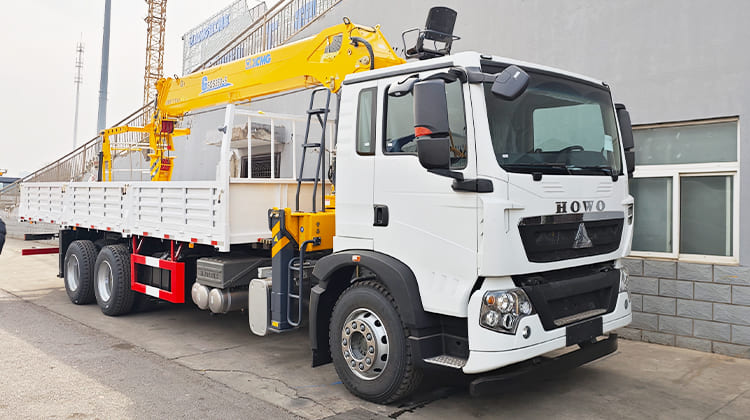 Howo Crane Truck for Sale in Tanzania 
