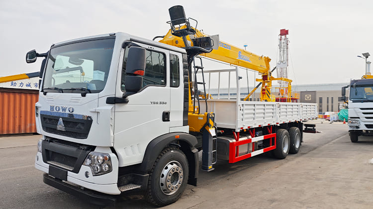 Howo Crane Truck for Sale in Tanzania 