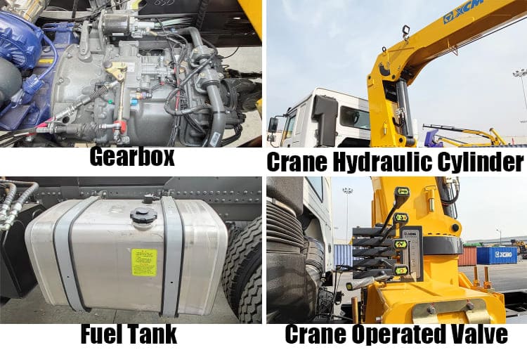 Sinotruck Howo Truck with Crane for Sale in Tanzania