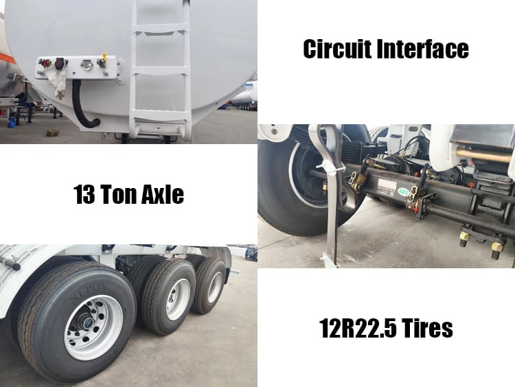 45000L Simba Petrol Tanker Trailer for Sale in Tanzania